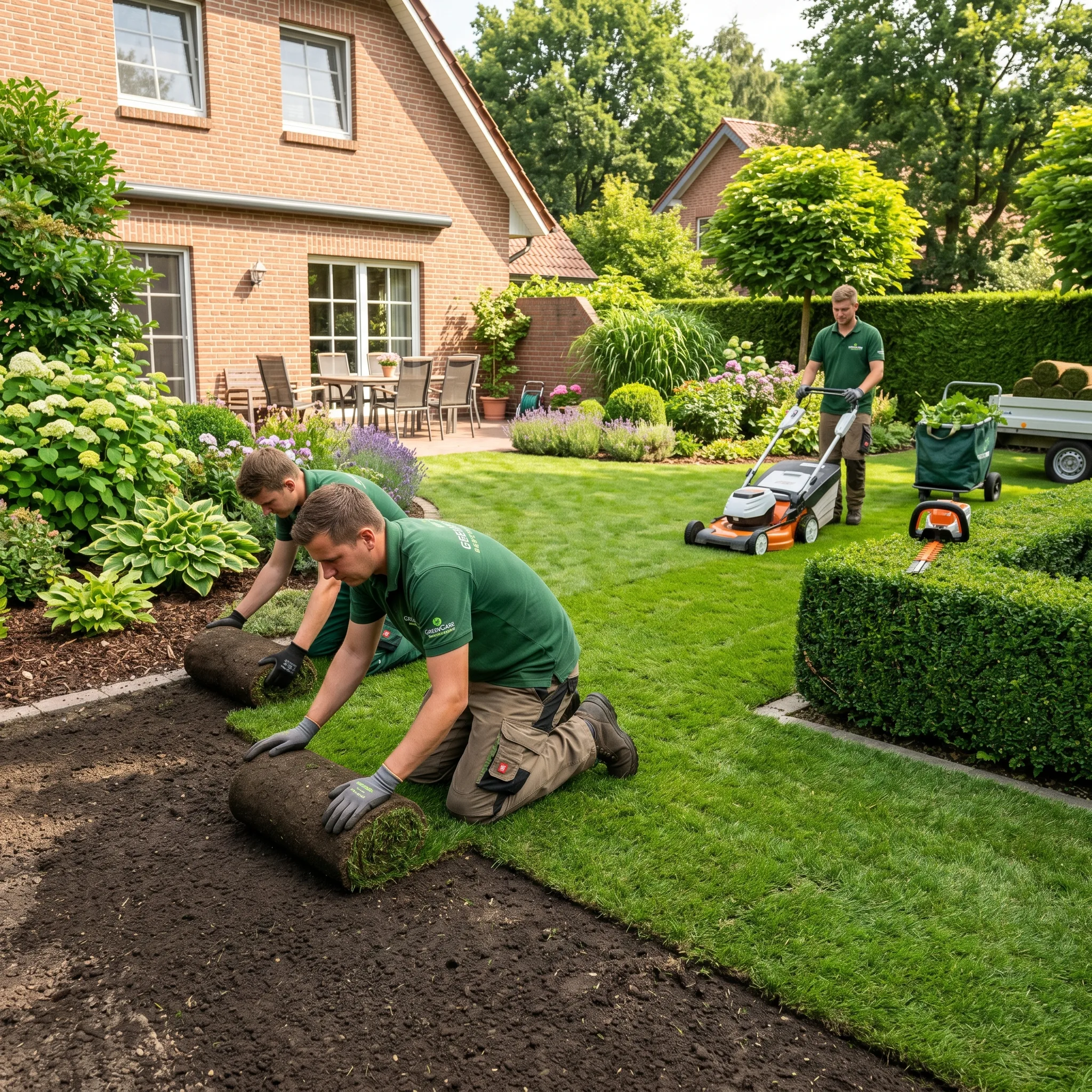 Rollrasen & Gartenpflege